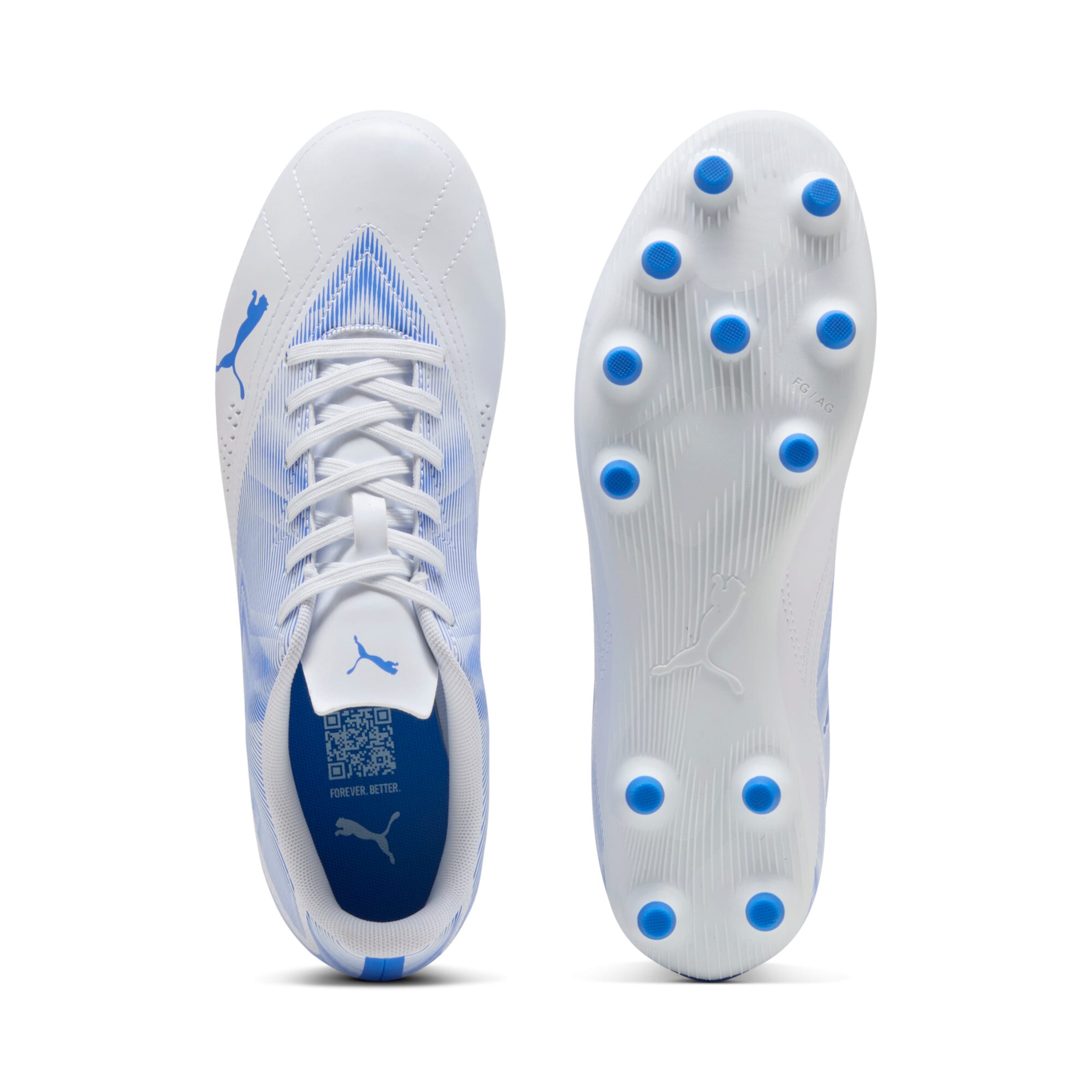 PUMA Fußballschuh in Weiß