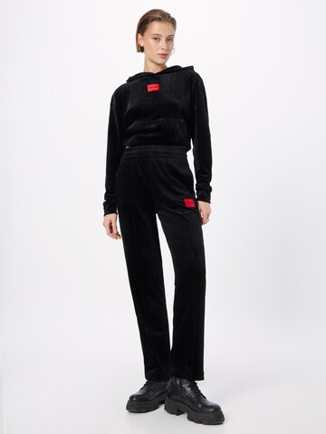 Regular Pantalon HUGO Red en noir