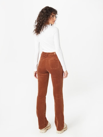 Coupe slim Pantalon 'LISHA' 7 for all mankind en marron