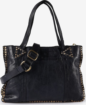 Campomaggi Schultertasche 'Cora' in Blau: Vorderseite