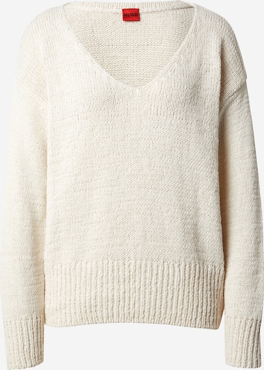 HUGO Red Pullover 'Smelina' em creme, Vista do produto