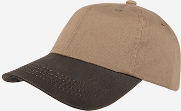 Hatland Cap 'Nadal' in Braun: Vorderseite
