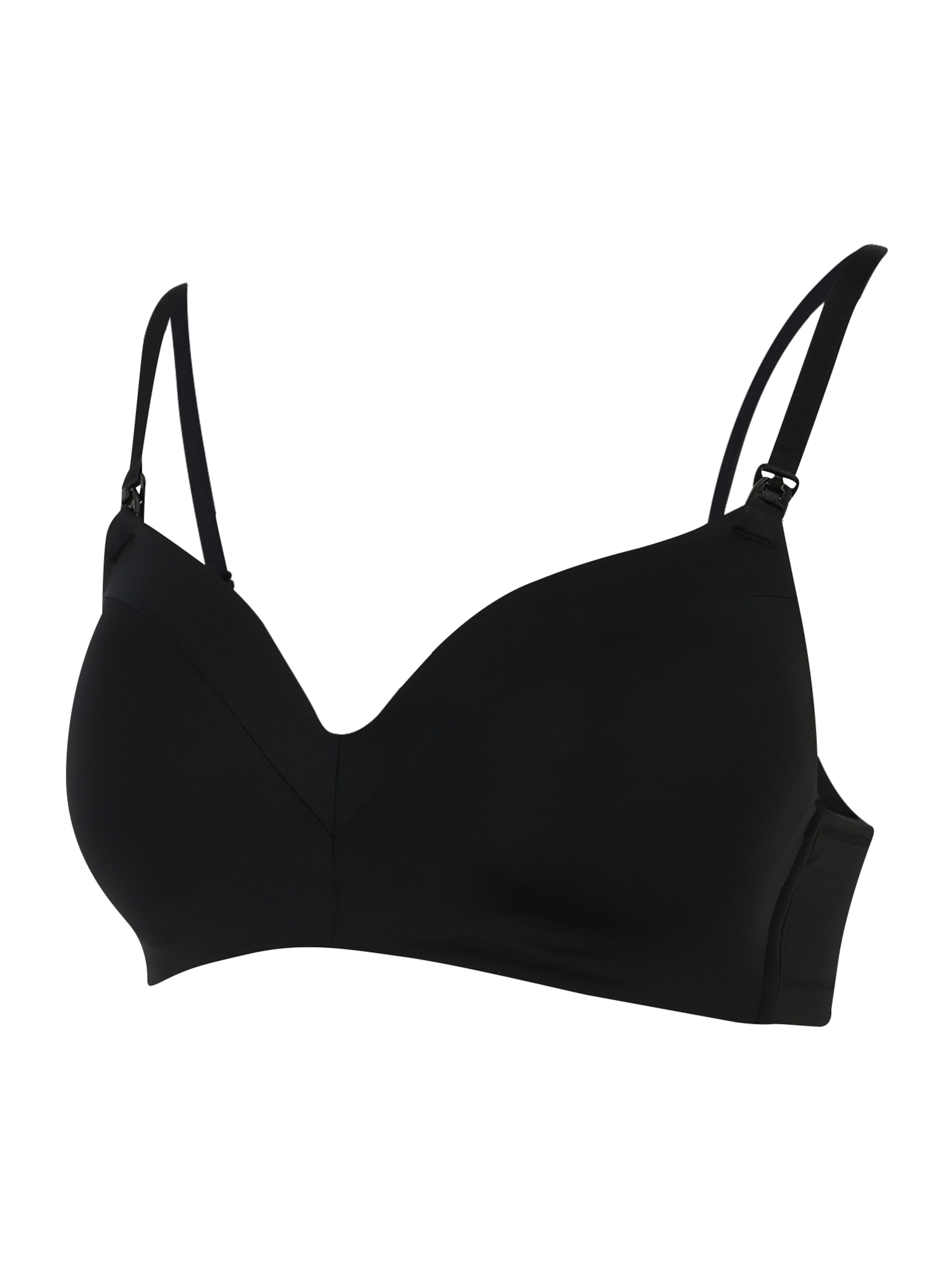 Lindex Maternity Бюстгальтер под футболку Бюстгальтер для кормящих мам в Черный: спереди