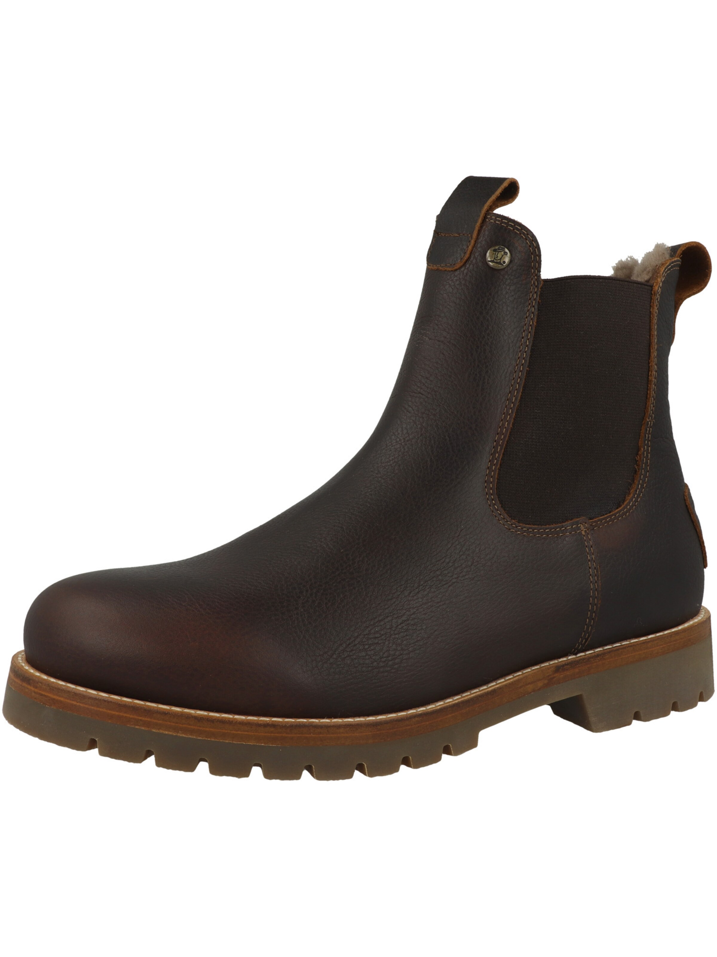 PANAMA JACK Chelsea boots 'Beny Igloo' in Bruin: voorkant