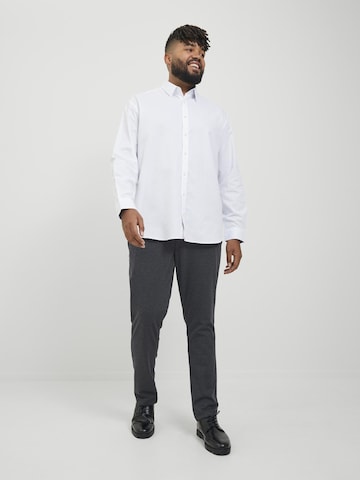 Jack & Jones Plus Slimfit Hose 'JPSTMarco JJCooper' in Grau