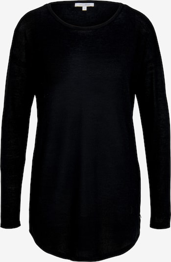 TOM TAILOR DENIM Pullover in schwarz, Produktansicht