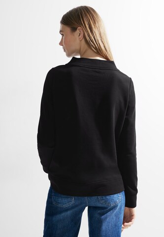 CECIL Sweatshirt in Black