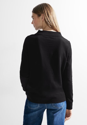 CECIL Sweatshirt in Schwarz