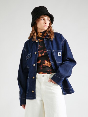 Carhartt WIP Between-Season Jacket 'Michigan' in Blue: front