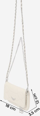 Zadig & Voltaire Clutch 'ROCK NANO' in White