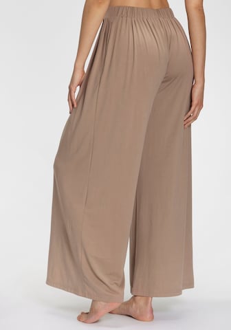 LASCANA Wide Leg Hose in Grau