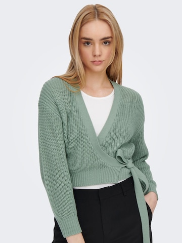 ONLY Knit Cardigan 'Breda' in Green