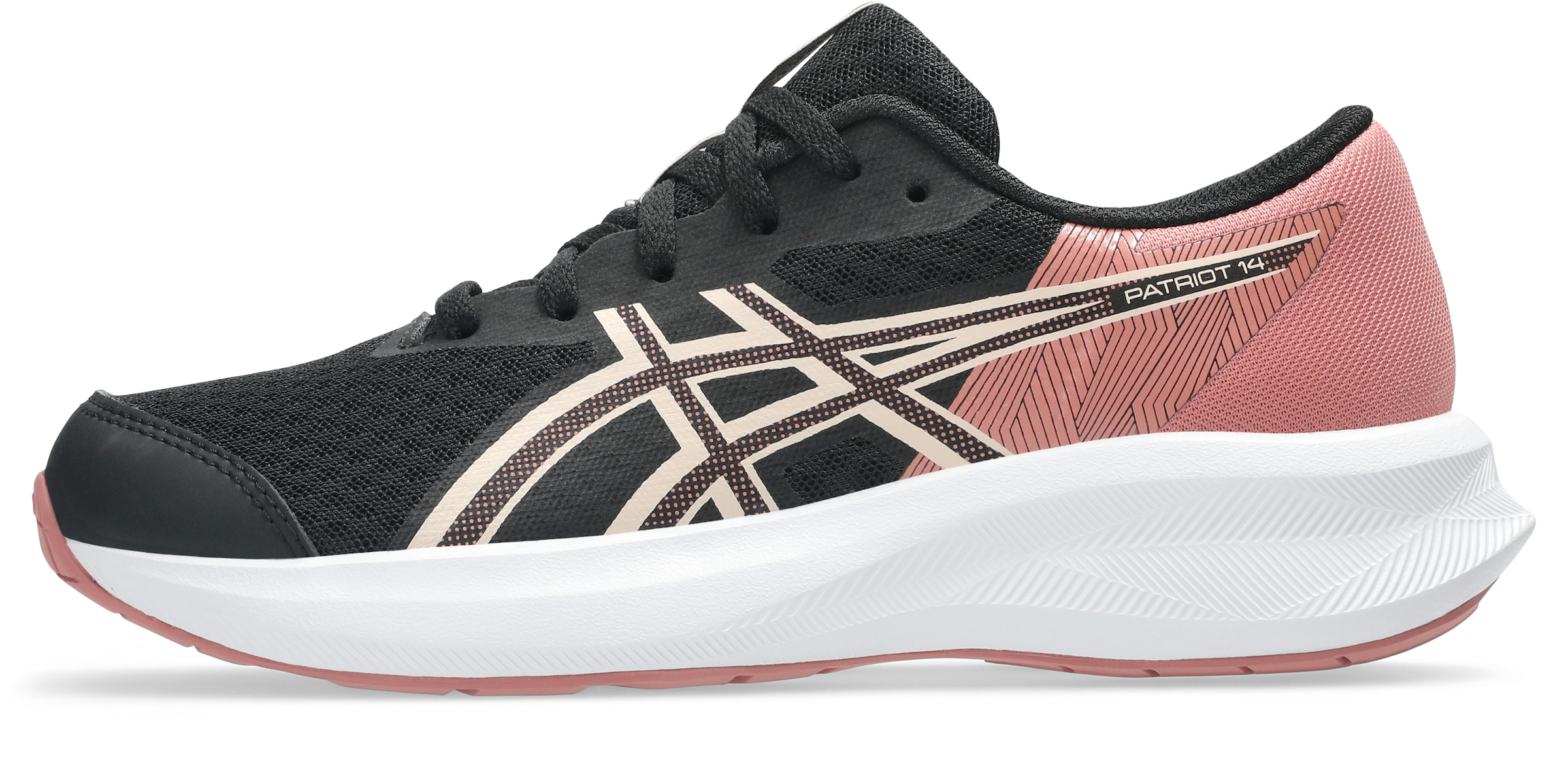 ASICS Running Shoes 'Patriot 14' in Black: front
