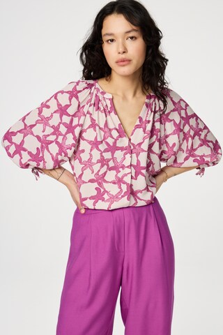 Chemisier Fabienne Chapot en rose : devant