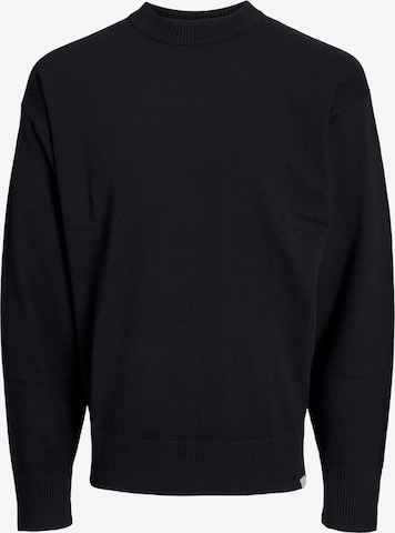 JACK & JONES Sweter 'Collective' w kolorze czarny: przód