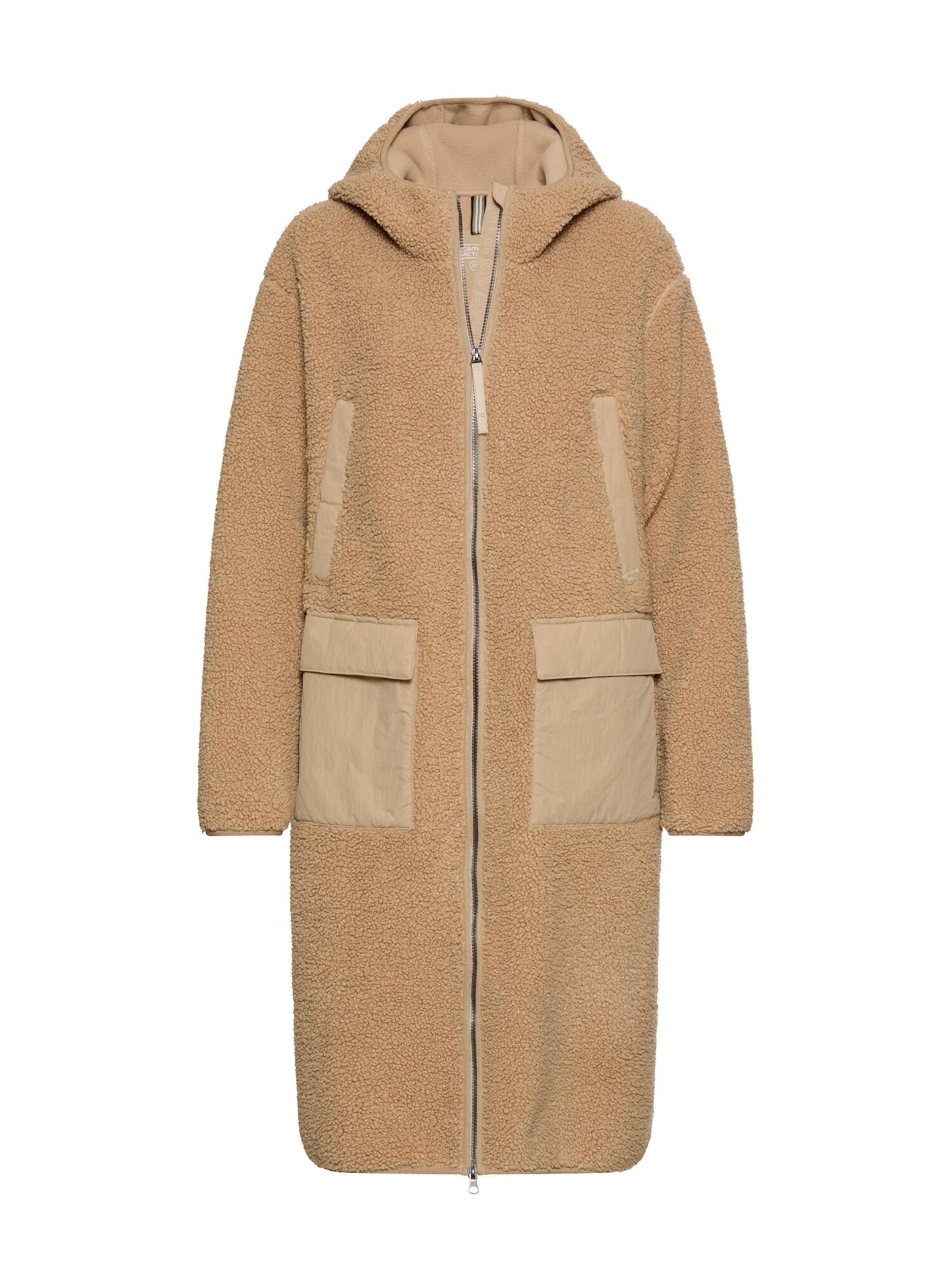 CAMEL ACTIVE Winter Coat in Beige: front