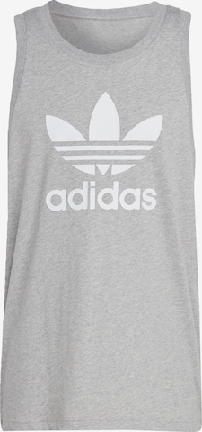 Maglietta 'Adicolor Classics Trefoil' di ADIDAS ORIGINALS in grigio: frontale