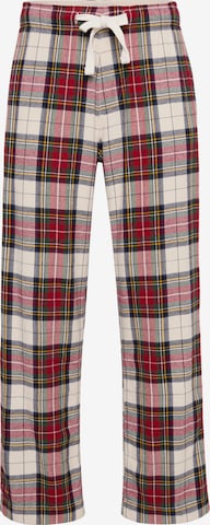 Abercrombie & Fitch Pyjamahousut värissä punainen: etupuoli