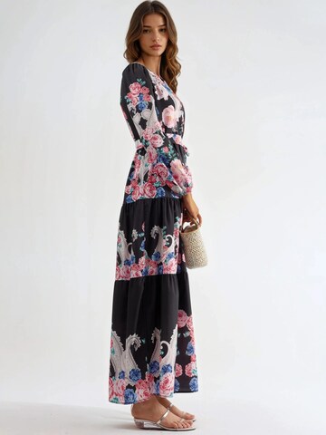 MSN Collection - Vestido em mistura de cores