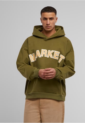 MARKET Sweatshirt 'Expansion' in Groen: voorkant