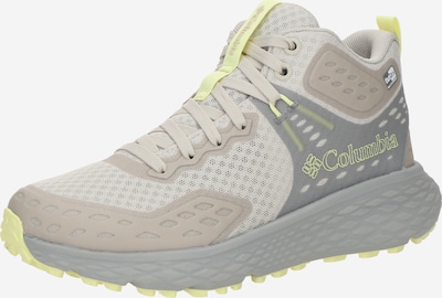 COLUMBIA Niske cipele 'KONOS' u boja devine dlake (camel) / siva / bež siva / jabuka, Pregled proizvoda
