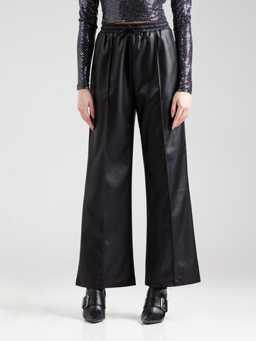 TOPSHOP Обычный Штаны в Черный: спереди