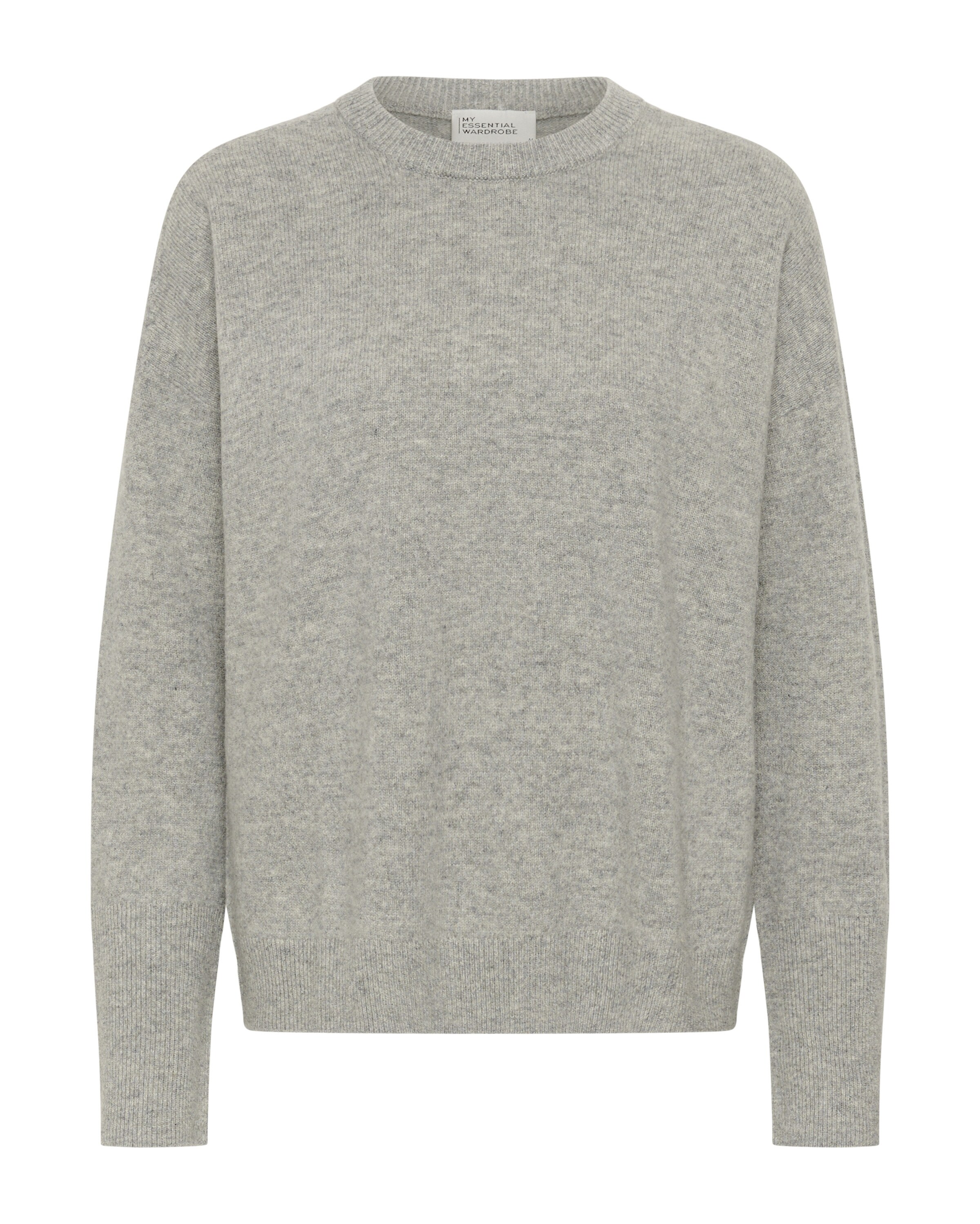 Pull-over My Essential Wardrobe en gris : devant