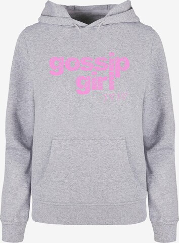 ABSOLUTE CULT Sweatshirt 'Gossip Girl' in Grau: predná strana