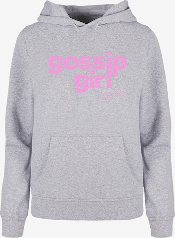 ABSOLUTE CULT Sweatshirt 'Gossip Girl' in Grijs: voorkant