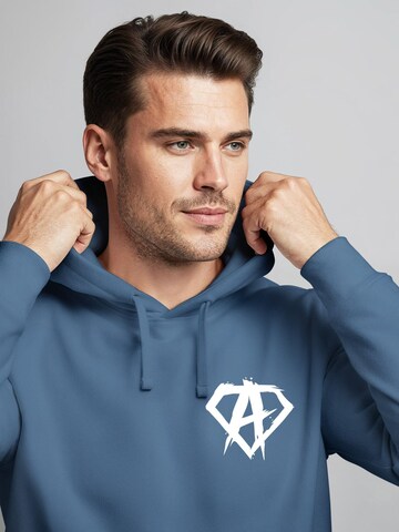 Neverless Sweatshirt 'Anarchy Gym' in Blue