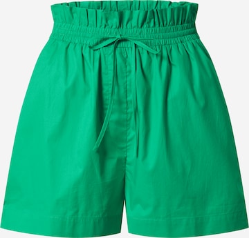 EDITED Loose fit Pants 'Baila' in Green: front