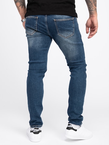 Rock Creek Slimfit Jeans in Blau