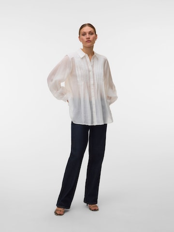 VERO MODA Bluse 'VMMathilda' i hvid