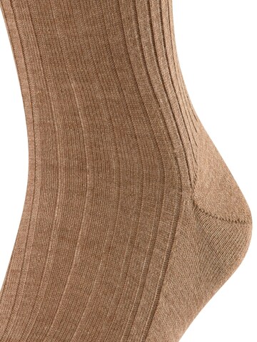 FALKE Socks 'Bristol Pure' in Brown