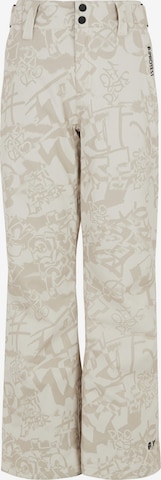 PROTEST Loose fit Workout Pants 'PEPIJN 23' in Beige: front