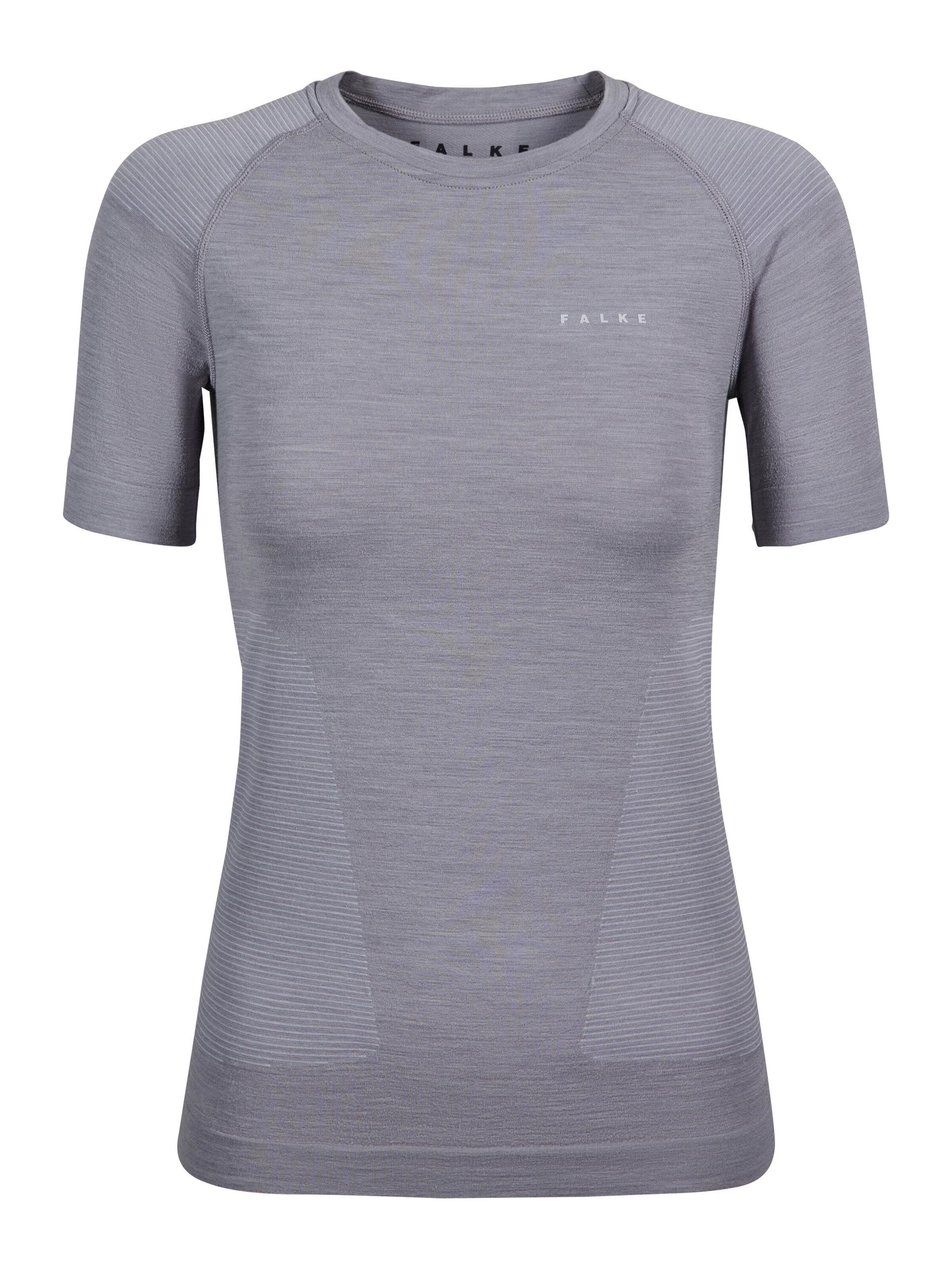 FALKE Base Layer 'Backpack-Ready' in Grey: front