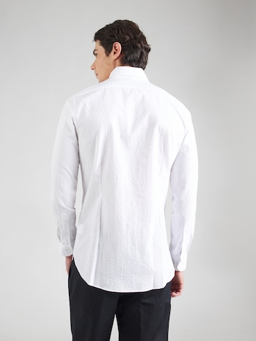 Michael Kors Slim fit Srajca | bela barva: zadnja stran