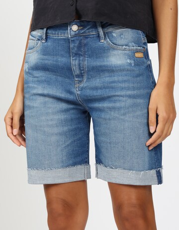 Gang Wide Leg Shorts in Blau