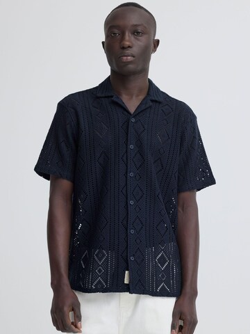 BLEND Regular fit Button Up Shirt 'BHAkon' in Blue: front