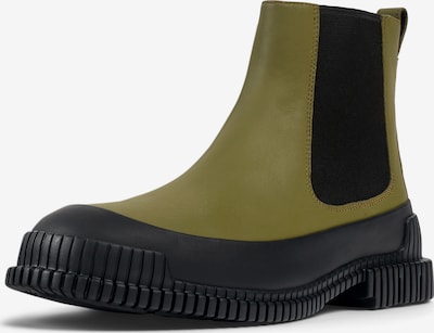 CAMPER Chelsea Boots 'Pix' en vert / olive / vert foncé / noir, Vue avec produit