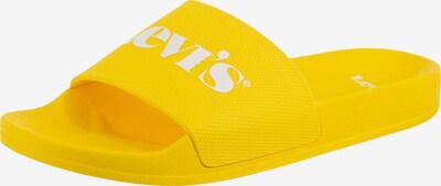 Flip-flops 'June Mono' LEVI'S pe galben / alb, Vizualizare produs