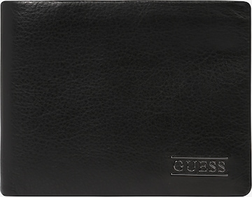 GUESS Wallet 'New Boston' in Black: front
