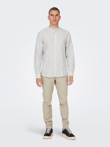 regular Pantaloni chino 'Mark' di Only & Sons in beige