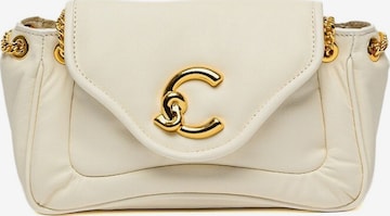 Coccinelle Handtasche 'Coccinelle C-Me Fluffy Handbag Puffy Smooth Leather' in Weiß: Vorderseite