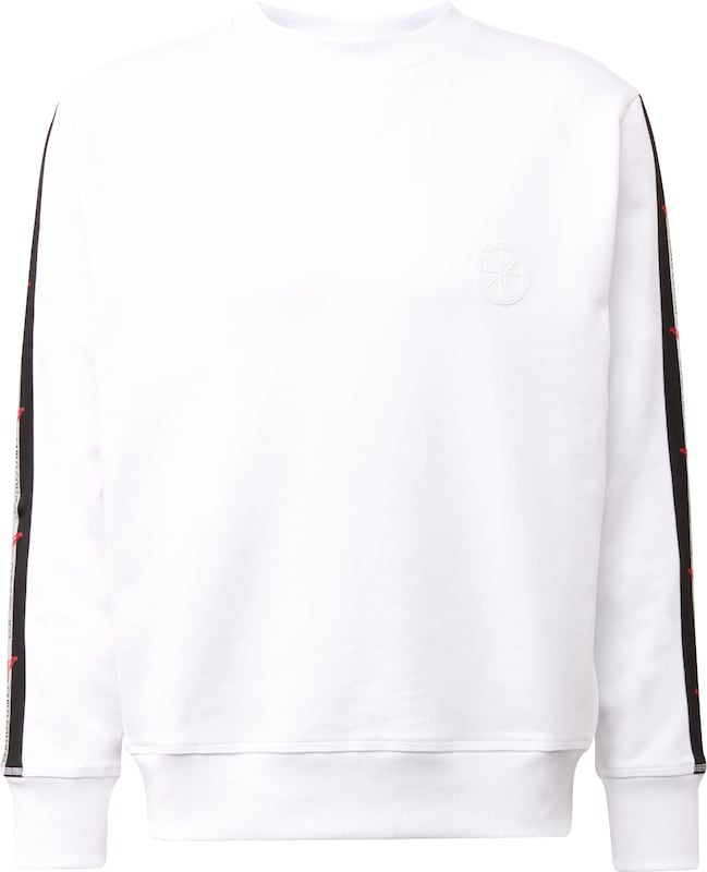Carlo Colucci Sweatshirt 'D'Adderio' in Weiß