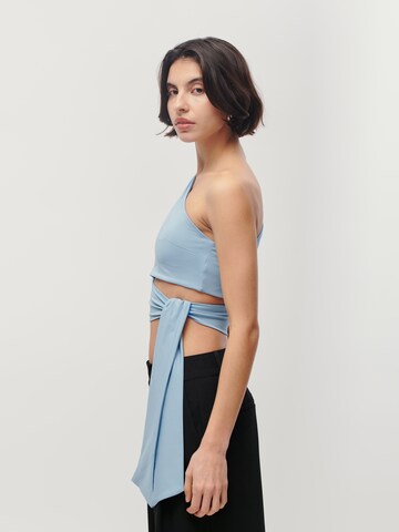 LeGer by Lena Gercke Τοπ 'Leia' σε μπλε: πλευρά