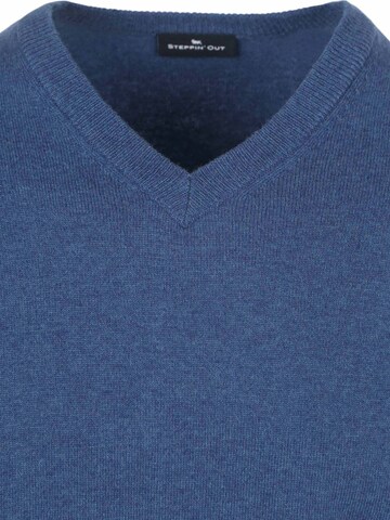 Pull-over Steppin' out en bleu