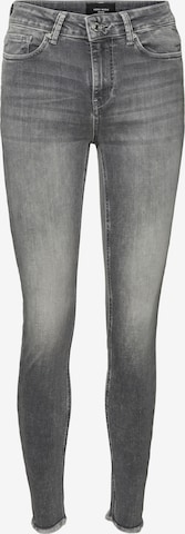 Skinny Jeans 'Peach' di VERO MODA in grigio: frontale