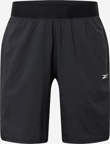Reebok Sport Workout Pants 'Epic' in Black: front