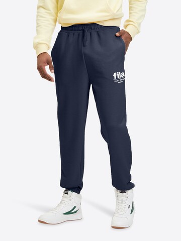 FILA Regular Broek ' LISBON ' in Blauw: voorkant